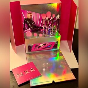 MORPHE X Jeffree Star Rare PR Kit 7 Piece Brush Set with Bag w/ 3 beauty sponges